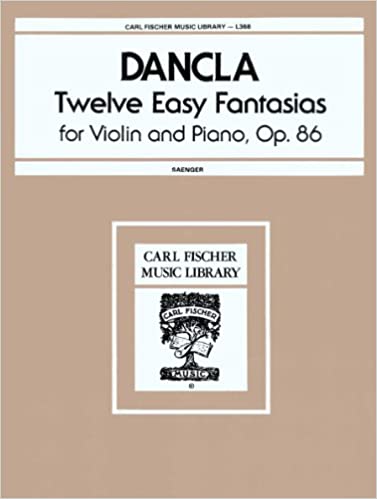 Dancla Twelve Easy Fantasias Op. 86