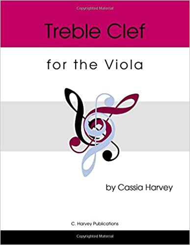 Treble Clef for the viola by cassia harvey