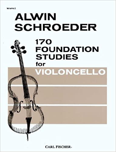 Alwin Schroeder 170 foundation studies for violoncello