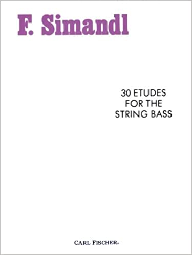 f. simandl 30 etudes for the string bass carl fischer