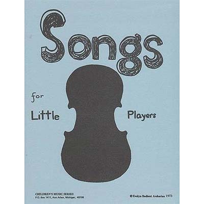 songs for little players by evelyn bedient absharian