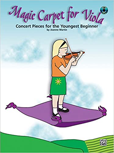 magic carpet for viola concert pieces for the youngest beginner by joanne martin piano accompaniment alfred